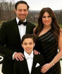  Ronan Anthony Villency with his family