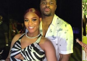 Khalil Mack with his girlfriend