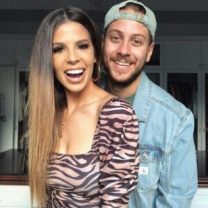 Laura Lee with her husband 
