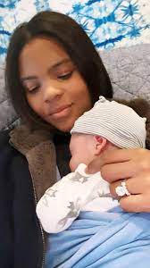 Candace Owens with her child 